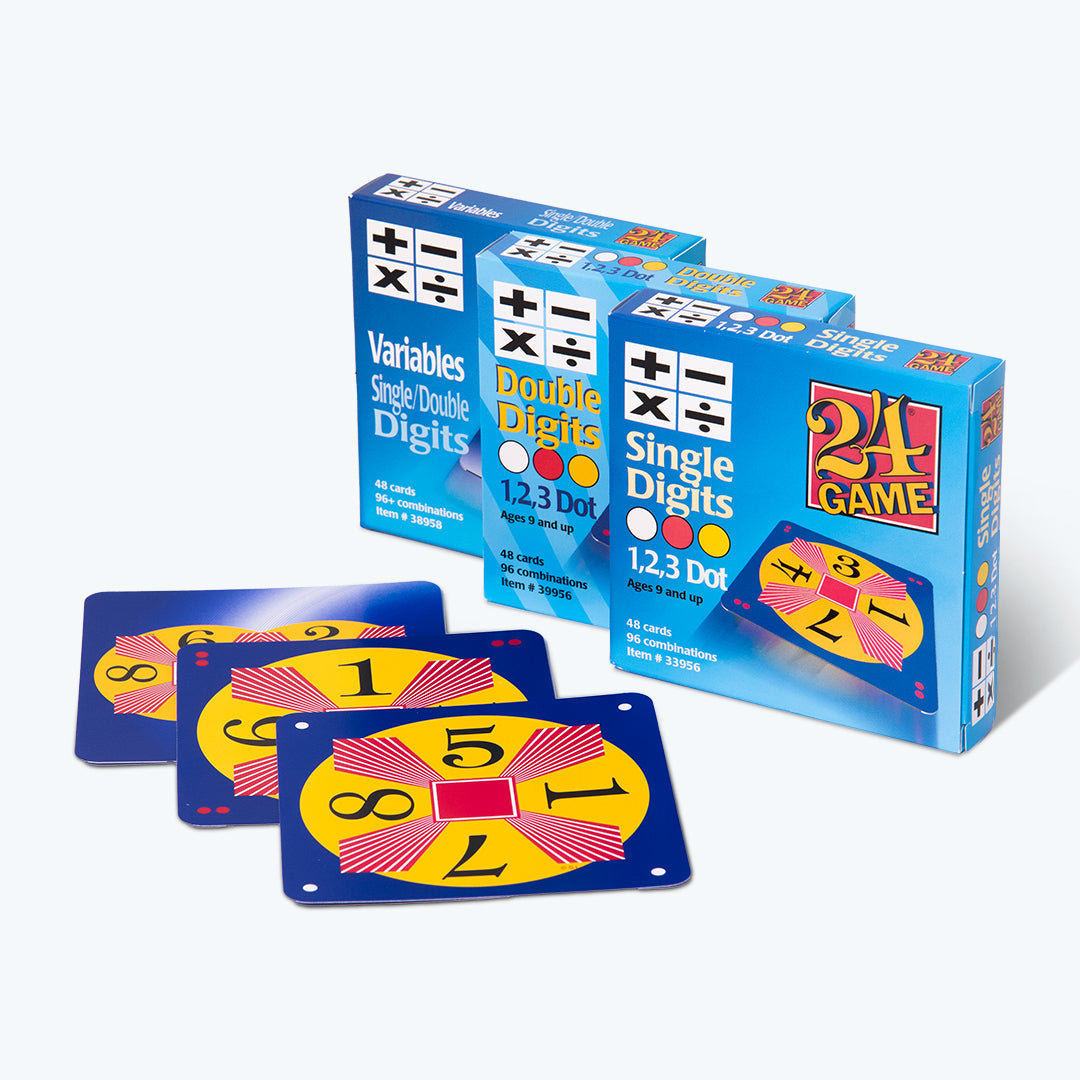 Simple 24 Card 24 Game | 48-Card Packs – 24 Game Shop