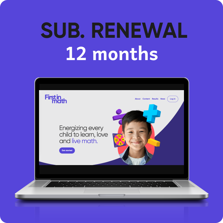 First In Math Registration Form RENEW: First in Math Individual Subscription (12mo) – 24 Game Shop