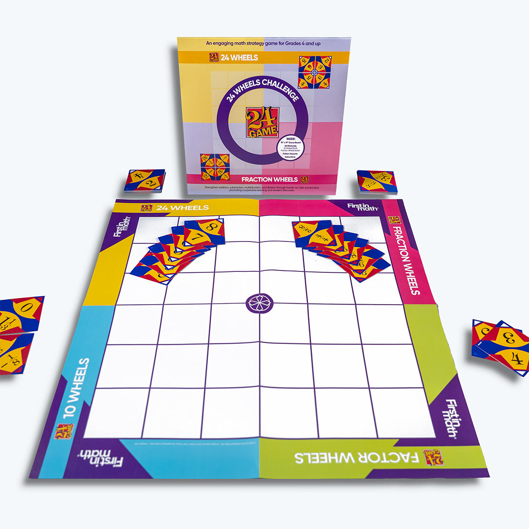 Wheel Challenge Kit: 24 Wheels + Fraction Wheels