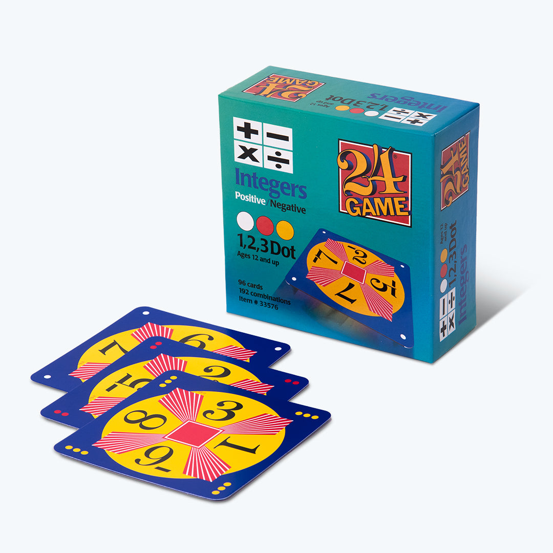 Integers Ages 12 96 Card Deck 24 Game Shop Integers ages 12 96 card deck 24 game shop