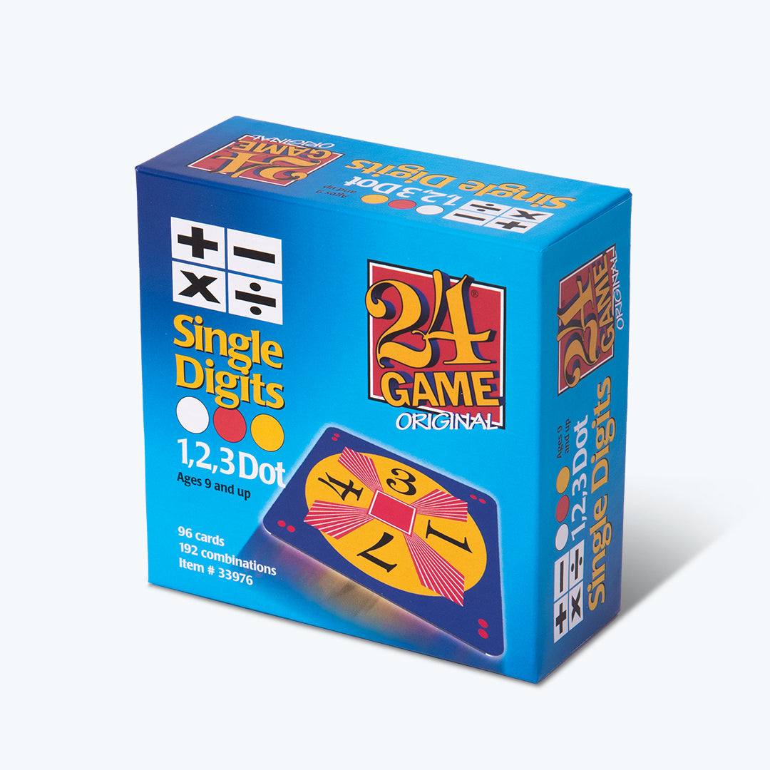 Single Digits Deck (Ages 9+), 96-Card Deck – 24 Game Shop