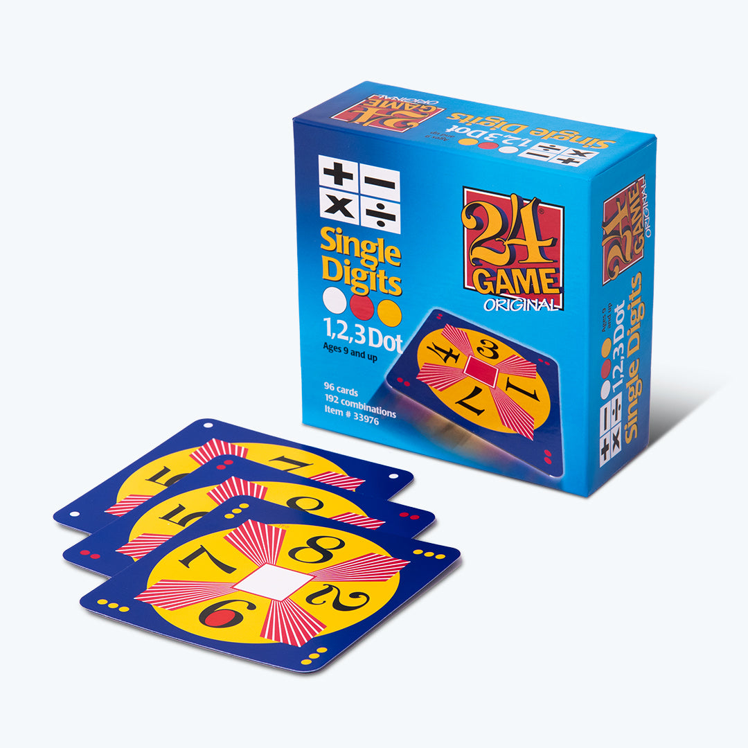 Single Digits Deck (Ages 9+), 96-Card Deck – 24 Game Shop