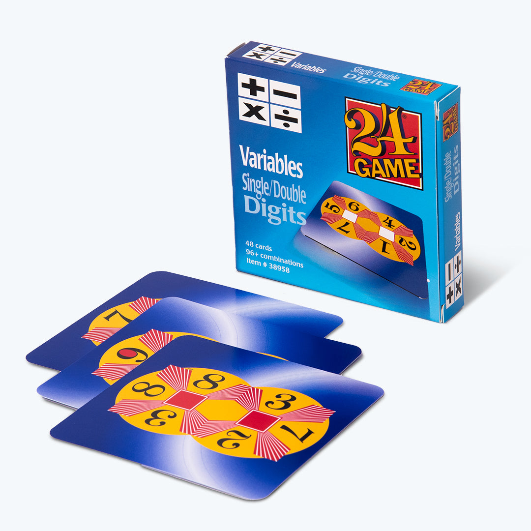 Variables (Ages 9+), 48-Card Deck – 24 Game Shop