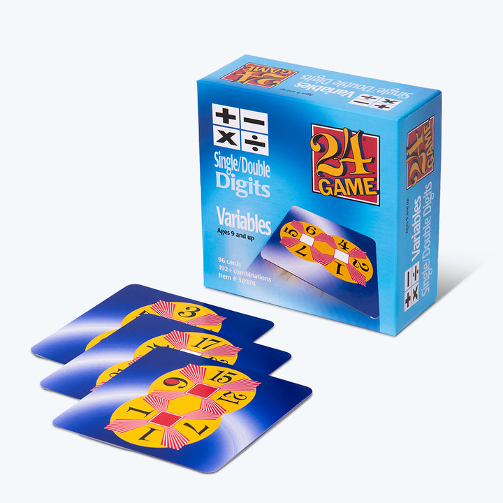 Example Math 24 Card Game Cards 24® Game | 96-Card Decks – 24 Game Shop