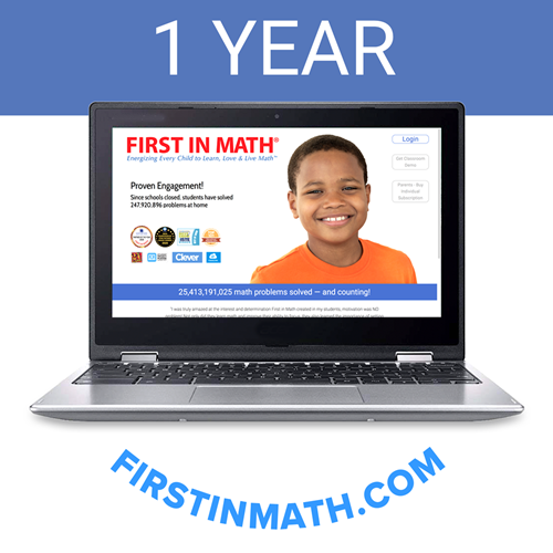 First In Math INDIVIDUAL Subscription (12mo)