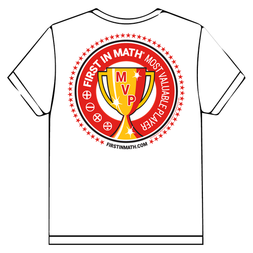 24game.com - First In Math MVP T-shirt