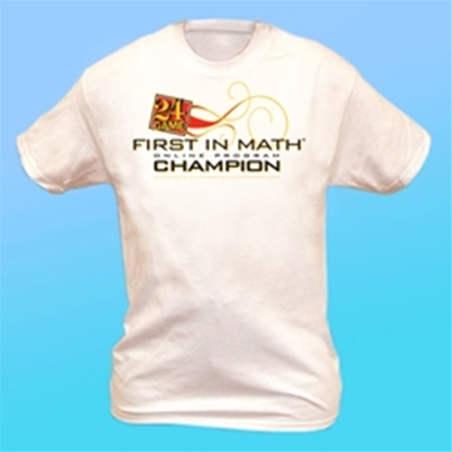 24game.com - First In Math Champion T-shirt